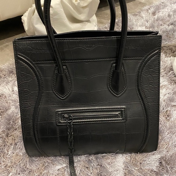 Celine croc embossed - Picture 2 of 4
